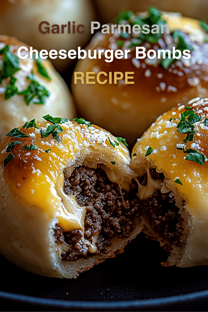 Garlic-Parmesan-Cheeseburger-Bombs