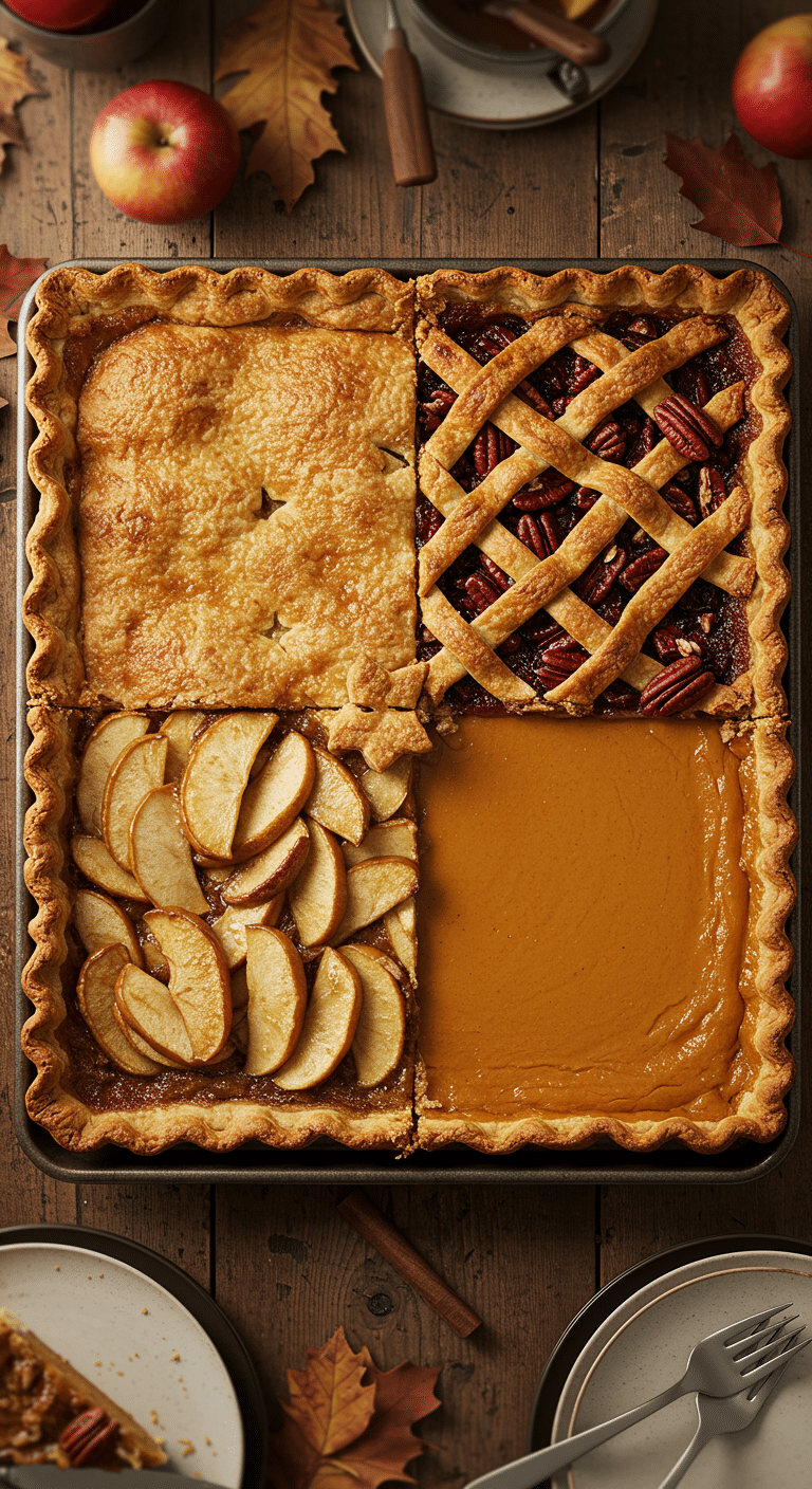 A beautiful, homemade, rectangular "Four-Flavor" Than
