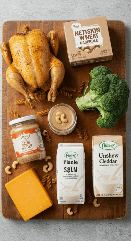 The simple, fresh ingredients for the easy and healthy Chic