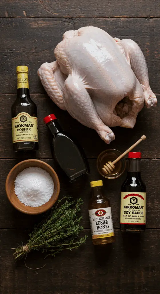 The simple, from-scratch ingredients for the classic and impressive Holiday Thanksgiving Turkey Brine.
